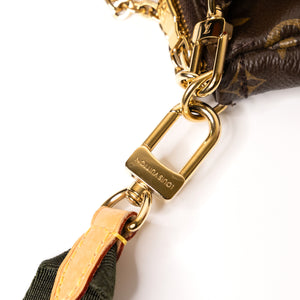 LOUIS VUITTON MULTI POCHETTE ACCESSORIES ROSE CLAIR MONOGRAM CANVAS GHW