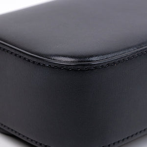 CELINE MINI CLAUDE BAG CALFSKIN LEATHER BLACK GHW