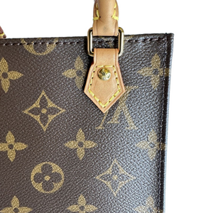 LOUIS VUITTON PETIT SAC PLAT MONOGRAM CANVAS