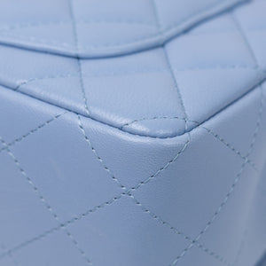 CHANEL MINI RECTANGULAR FLAP BAG LAMBSKIN BABY BLUE LGHW