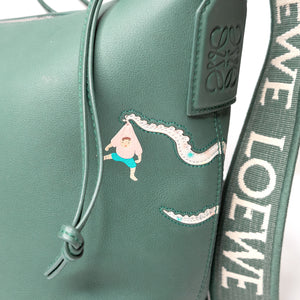 LOEWE SUNA FUJITA SMALL CUBI CROSSBODY BAG