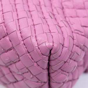 BOTTEGA VENETA OLIMPIA BAG LAVENDER PURPLE BLACK HARDWARE