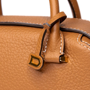 DELVAUX COOL BOX NANO GOLD CALF SKIN GHW