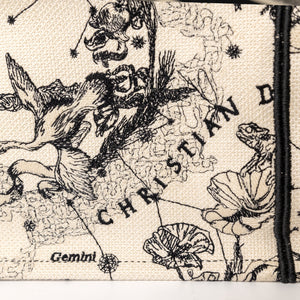 DIOR MEDIUM BOOK TOTE TOILE DE JOUY ZODIAC EMBROIDERY