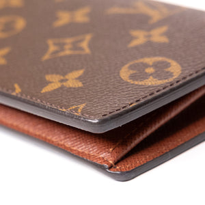 LOUIS VUITTON PORTEFEUILLE BRAZZA MONOGRAM CANVAS LONG WALLET