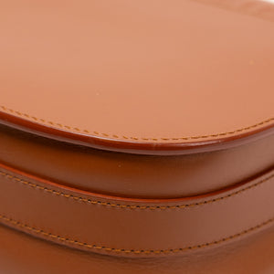 CHRISTIAN DIOR MEDIUM DIOR BOBBY BAG DARK TAN CALFSKIN LEATHER GHW