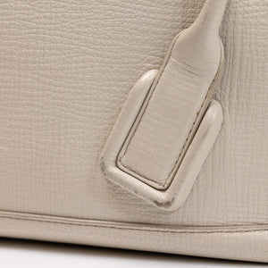 BOTTEGA VENETA ARCO BAG CALFSKIN WHITE GHW