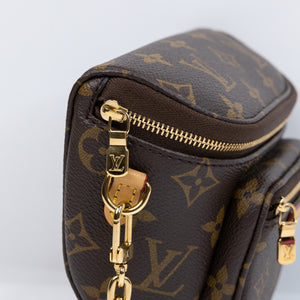 LOUIS VUITTON MINI BUMBAG MONOGRAM CANVAS GHW