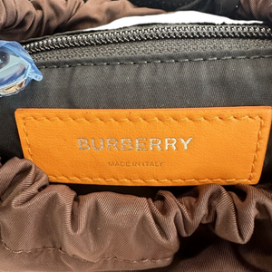 BURBERRY ML LEO BODY BAG BROWN BLACK PINK ORANGE NYLON