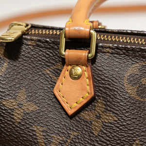 LOUIS VUITTON NANO SPEEDY MONOGRAM CANVAS