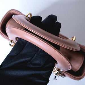 CHRISTIAN DIOR SMALL LADY DIOR MY ABC DIOR BAG LAMBSKIN SHW