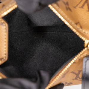 LOUIS VUITTON MONOGRAM REVERSE CANVAS SIDE TRUNK