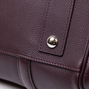 LOUIS VUITTON SOFIA COPPOLA RED BROWN LEATHER BAG SHW