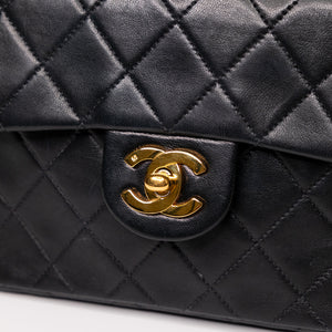 CHANEL VINTAGE CLASSIC SQUARE FLAP LAMBSKIN GHW