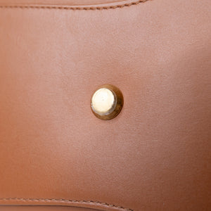 BALENCIAGA SMALL NEO CLASSIC CITY BAG IN BROWN