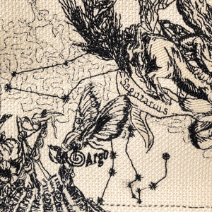 DIOR MEDIUM BOOK TOTE TOILE DE JOUY ZODIAC EMBROIDERY