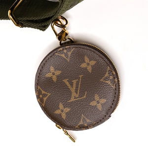 LOUIS VUITTON MULTI POCHETTE ACCESSORIES ROSE CLAIR MONOGRAM CANVAS GHW