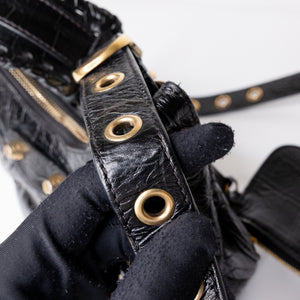 BALENCIAGA LE CAGOLE XS BLACK GHW