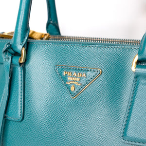 PRADA LARGE GALLERIA SAFFIANO LEATHER BAG GHW