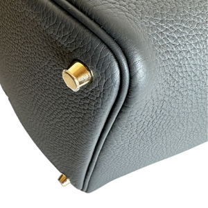 HERMES PICOTIN LOCK 18 GRIS MISTY GHW STAMP W
