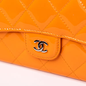 CHANEL PATENT LEATHER WALLET