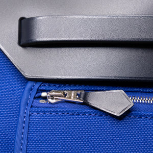 HERMES HERBAG ZIP 31 BLUE ELECTRIQUE / BLACK SHW STAMP Z
