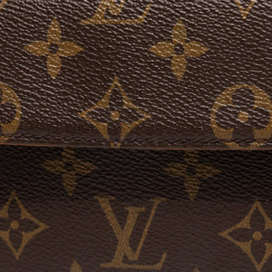 LOUIS VUITTON IVY WALLET OF CHAIN MONOGRAM CANVAS GHW