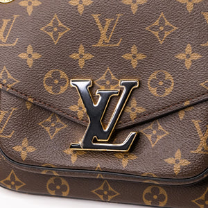 LOUIS VUITTON PASSY MONOGRAM CANVAS BLACK/GOLD HARDWARE (MICROCHIP)