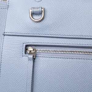 CELINE MICRO BELT BAG BLUE CALFSKIN SHW