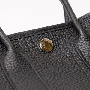 HERMES GARDEN PARTY 23 NEGONDA BLACK SHW STAMP K