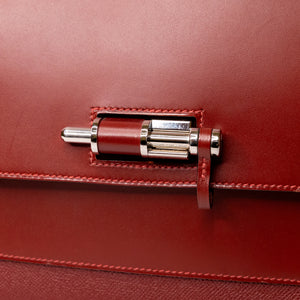 HERMES SACABAR 24 BAG EPSOM / SWIFT SIENNNE / CUIVRE SHW STAMP D