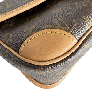 LOUIS VUITTON DIANE MONOGRAM CANVAS BAG WITH JACQUARD STRAP