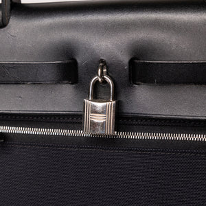 HERMES HERBAG 31 BLACK SHW STAMP T