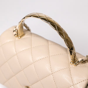 CHANEL 25S MINI COCO CRUSH HANDLE BAG (MICROCHIP)