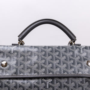 GOYARD SAINT LEGER BACKPACK GOYARDINE CANVAS GREY