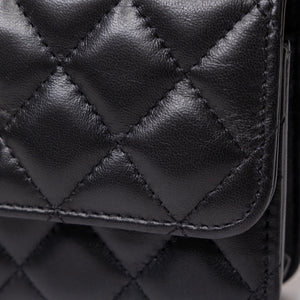 CHANEL 22K MINI WALLET ON CHAIN GHW (MICROCHIP)