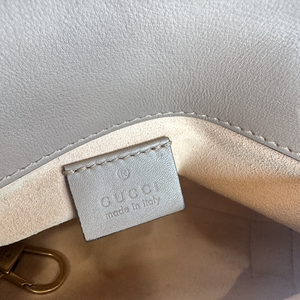 GUCCI MARMONT SUPER MINI LEATHER SHOULDER BAG