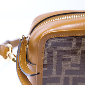 FENDI CAMERA CROSSBODY BAG BROWN GHW
