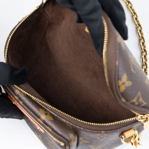 LOUIS VUITTON MINI BUMBAG MONOGRAM CANVAS GHW