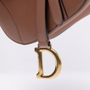 CHRISTIAN DIOR MINI SADDLE GRAIN CALFSKIN PINK GHW