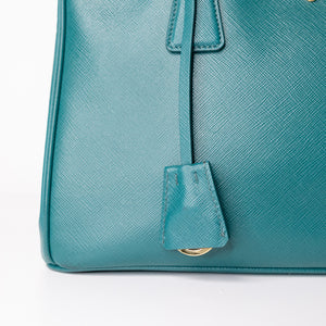 PRADA LARGE GALLERIA SAFFIANO LEATHER BAG GHW