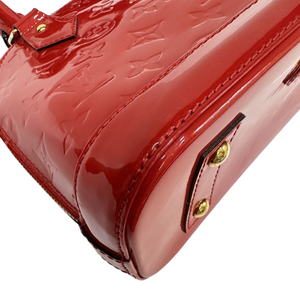 LOUIS VUITTON VERNIS ALMA BB BAG POMME D'AMOUR