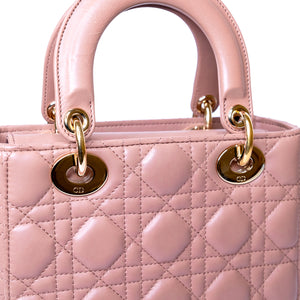 CHRISTIAN DIOR SMALL LADY DIOR MY ABC DIOR BAG LAMBSKIN SHW