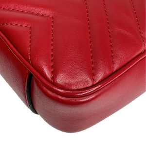 GUCCI MINI MARMONT GHW RED
