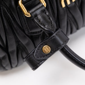 MIU MIU ARCADIE MATELASSE NAPPA BAG GHW