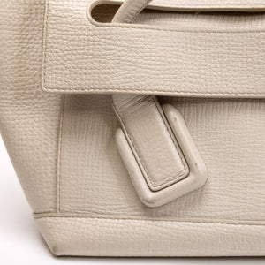 BOTTEGA VENETA ARCO BAG CALFSKIN WHITE GHW