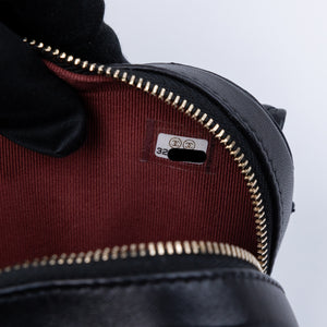 CHANEL 22S HEART BELT BAG LAMBSKIN LEATHER BLACK LGHW