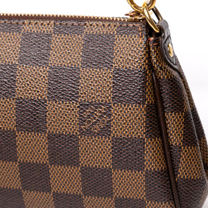 LOUIS VUITTON EVA CLUTCH DAMIER EBENE