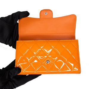 CHANEL PATENT LEATHER WALLET