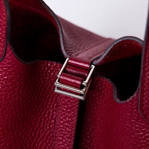 HERMES PICOTIN 18 LOCK BAG CLMENCE ROUGH H SHW STAMP X